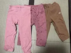 ベビーボトムス　80cm ベビードール、ユニクロ　H&M