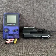 ゲームボーイカラー ミッドナイトブルー 本体 任天堂 充電器