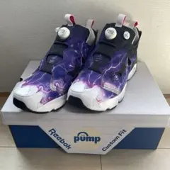 Reebok スニーカー アヤナ エア ×インスタポンプ フューリー（紫×黒）