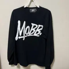 MoBB. ロゴ入り 黒 ロンT