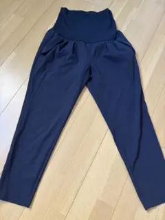 respiration マタニティパンツ M ネイビー
