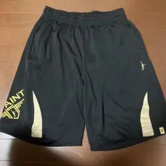 IN THE PAINT バスケットボールショートパンツ L ブラック/ゴールド