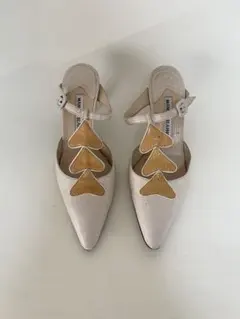 manolo blahnikポインテッドトゥミュール サンダルのサムネイル
