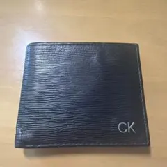 Calvin Klein 二つ折り財布 ブラック 本体のみのサムネイル