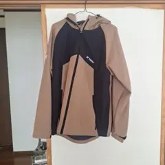 TULTEX ナイロンジャケット フード付き バイカラー
