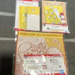 ちいかわ ステーショナリー タオル　セット　一番くじ　みんなでラーメン