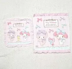 ​【未使用】マイメロディ マイメロ タオルハンカチ ミニタオル 2枚セット