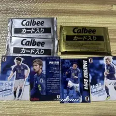 Calbee サッカートレーディングカード