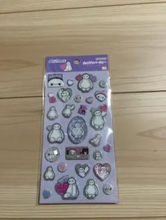 「国内正規品」ポップデコパーティー　ラメきらクリスタルシール　ベイマックス　立体