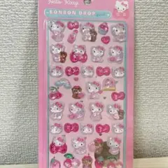 【新品未使用】ハローキティ ボンボンドロップシール　サンリオ　シール交換