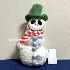 ナイトメア・ビフォア・クリスマス ジャック ぬいぐるみ 雪だるま