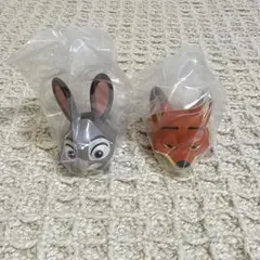 ディズニー　ファッションリングコレクション　ニック　ジュディ　セット　ズートピア