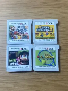 ニンテンドー3DS マリオゲームソフト 4本セット
