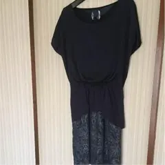 美品♡ネイビー ワンピース 二次会 結婚式