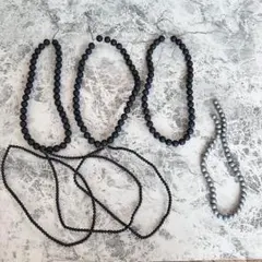 貴和 グレー グラデーション ビーズ 460個