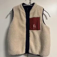 ブリーズ　キルティング　ボアベスト　リバーシブル