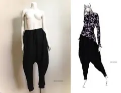 ヤンマ産業 】新品未使用 会津木綿 キュロットパンツ(オフホワイト