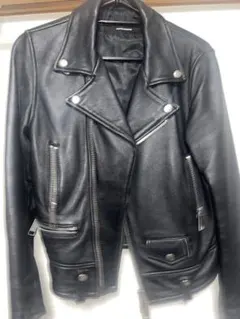 DIESEL 希少 ジョグジーンズ＋レザー素材ライダースジャケット Y2K