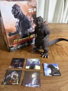 バンダイ ゴジラ 1954 怪獣咆哮撃　フィギュア　シール付き