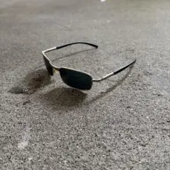 90s USA製 Ray Ban メタルフレーム ブラックモダン サングラス