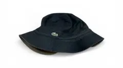 れ*ぃ様 Lacoste ラコステリバーシブル バケットハット ブラックオリーブ