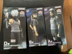 一番くじ　NARUTO 心を映す赤き瞳　フィギュア3点セット