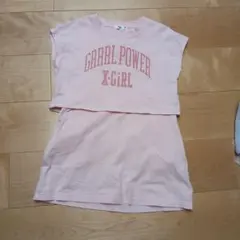 Xgirl　エックスガール　ワンピース　セットアップ　120cm