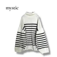 2026年最新】mystic ボーダータートルニットの人気アイテム - メルカリ