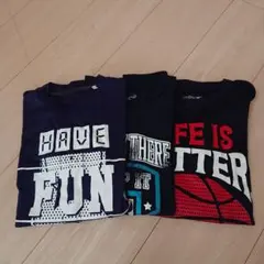 バスケ 半袖Tシャツ 3枚セット
