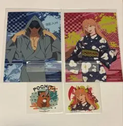 チェンソーマン OMATSURI ブロマイド ステッカー　ビーム　パワー　ポチタ