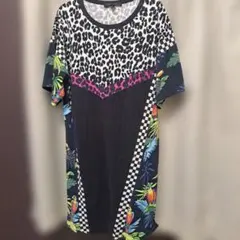 MARC JACOBS レオパード柄 チュニック M　訳ありのサムネイル