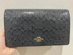 COACH クラッチバッグ チェーン付き