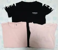 [GU他140〜150]4点セット トップス3品・ボトムス1品
