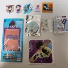 SUGA フォトホルダーその他グッズとステッカーセット