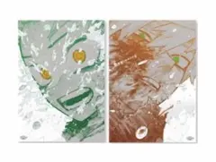 僕のヒーローアカデミア　ヒロアカ 原画展 A2アートポスター　爆豪勝己