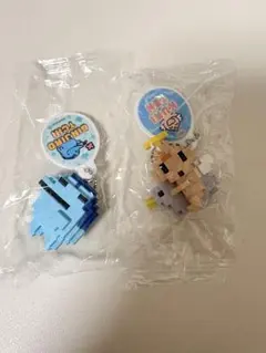 たまごっち ドットフィギュアチャーム　くりてん　ぎんじろっち　2点セット