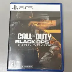 PS5ソフト コールオブデューティ ブラックオプス6