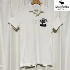 【古着】 アバクロンビー&フィッチ アバクロ 1892 半袖 ポロシャツ 白 M