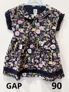 GAP ギャップ　女の子　ワンピース　90 黒のサムネイル