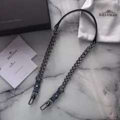 DELVAUX ショルダーストラップ　ブルー