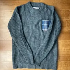 Harris Tweed ニット・セーター グレー