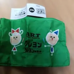 クレパス.クレヨン.クーピーのパッケージ柄リアルポーチ　クレヨン柄