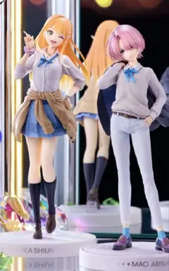 学マス 一番くじ A賞 有村麻央 B賞 紫雲清夏 フィギュア