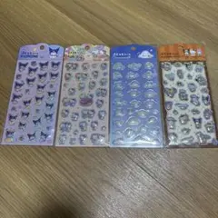 サンリオシールセット 4種　キャンドゥ