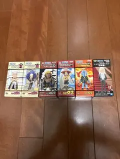 ワンピース ワールドコレクタブルフィギュア 6点セット【未開封】