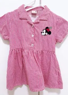 petit main ミニーマウス ワンピース 80