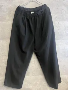 URBAN RESEARCH ブラックワイドパンツ