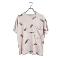 ザラキッズ 半袖Tシャツ M ピンク カジュアル 夏 薄手 おでかけ おしゃれ