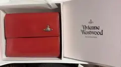 ヴィヴィアン　赤　財布　がま口　二つ折り　箱付き　　　定価:23100円