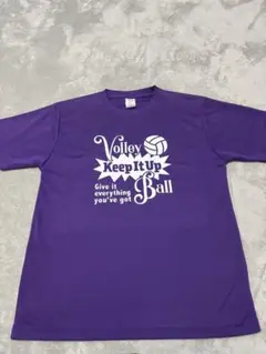 バレーボールTシャツ M紫